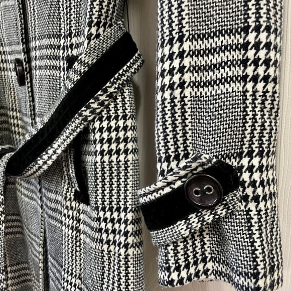 Kenzie Plaid Houndstooth Women's Jacket Size 2 (Small) - Picture 4 of 5